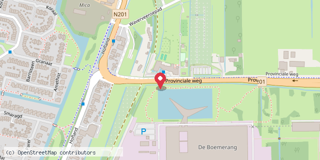 Een kaart met de locatie van Kippen speciaal restaurant Ici Pare