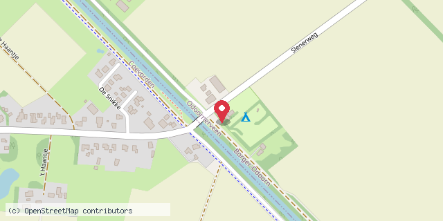 Een kaart met de locatie van Pannenkoekherberg Sokkies & Eetstee