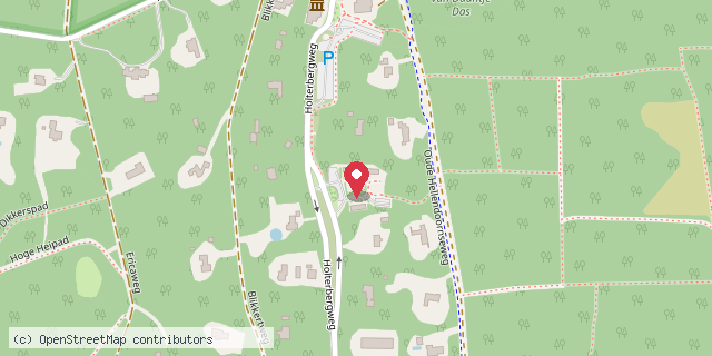 Een kaart met de locatie van De Swarte Ruijter